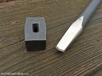 Blacksmith Slot Punch, Thick Stock