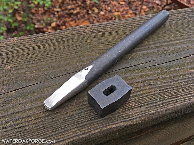 Blacksmith Slot Punch, Thick Stock